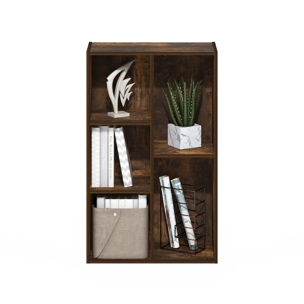 Luder 5-Cube Reversible Open Shelf, Amber Pine. Picture 5
