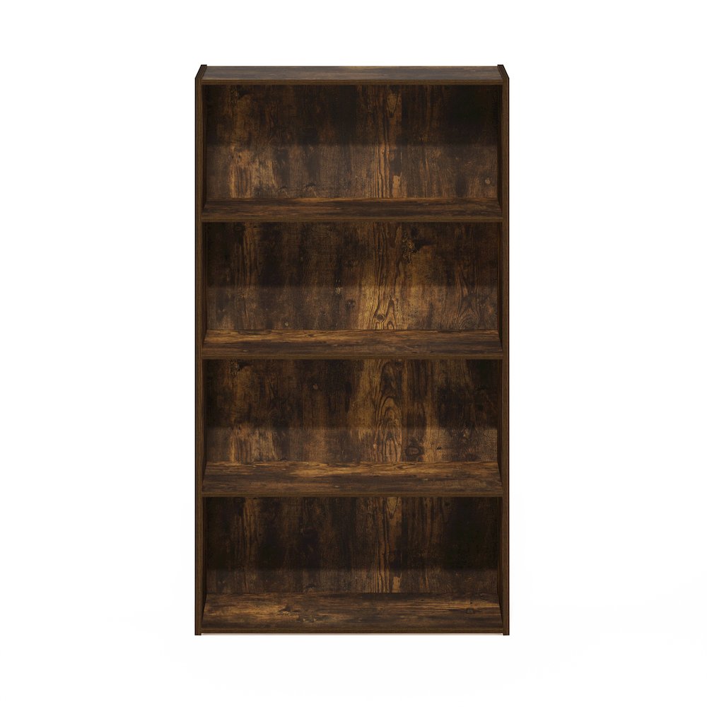 Pasir 4 Tier Open Shelf, Amber Pine. Picture 3