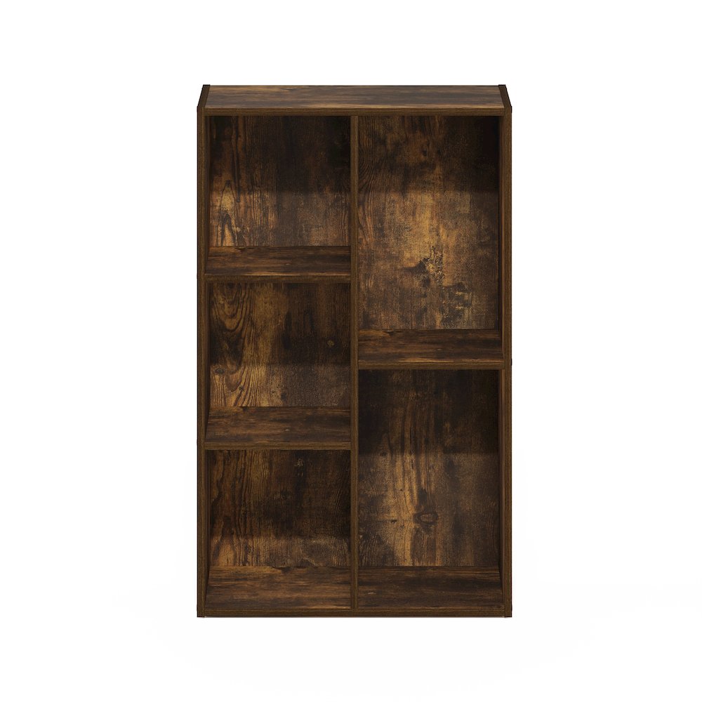 Luder 5-Cube No Tool Assembly Open Shelf, Amber Pine. Picture 3