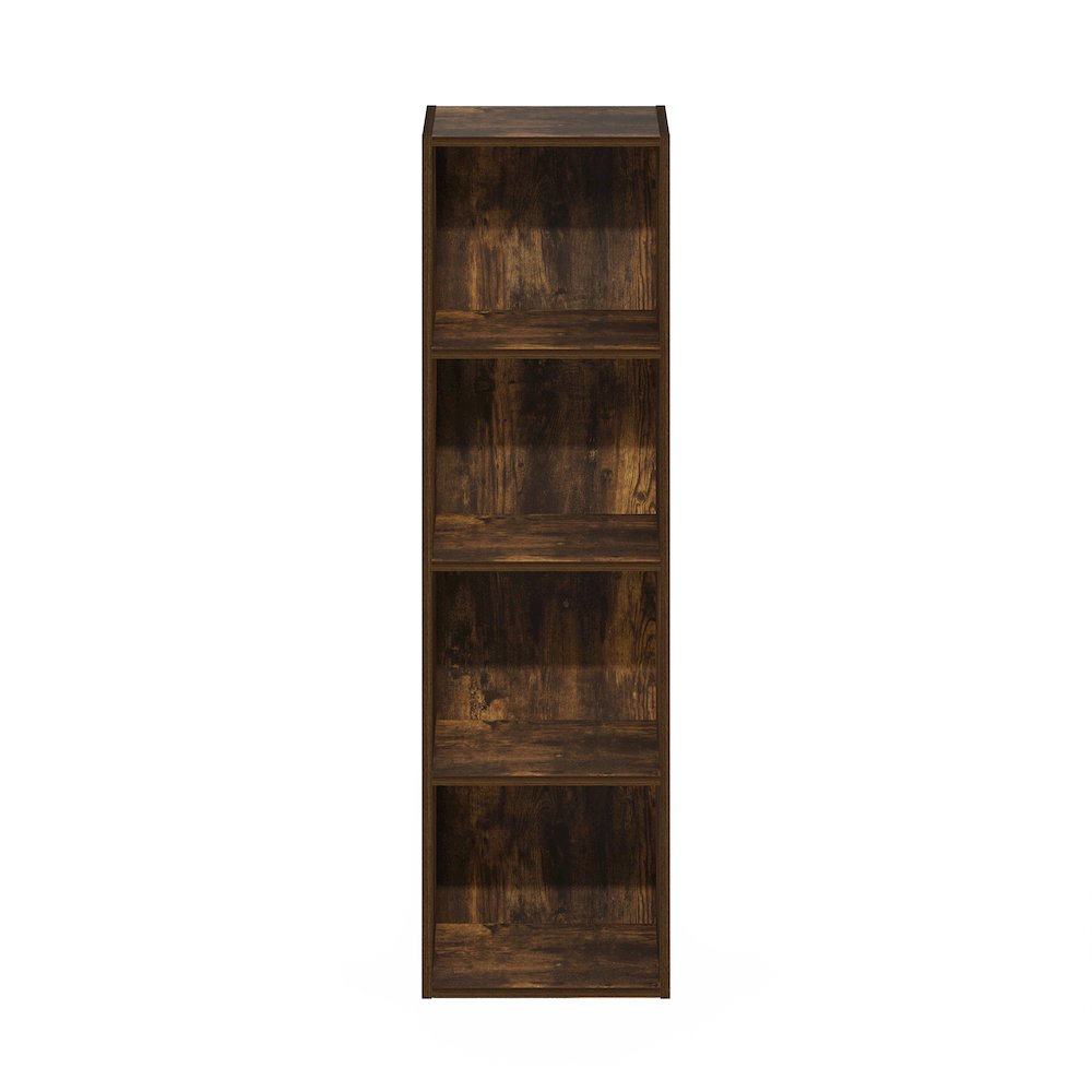 Pasir 4-Tier Open Shelf Bookcase, Amber Pine. Picture 3