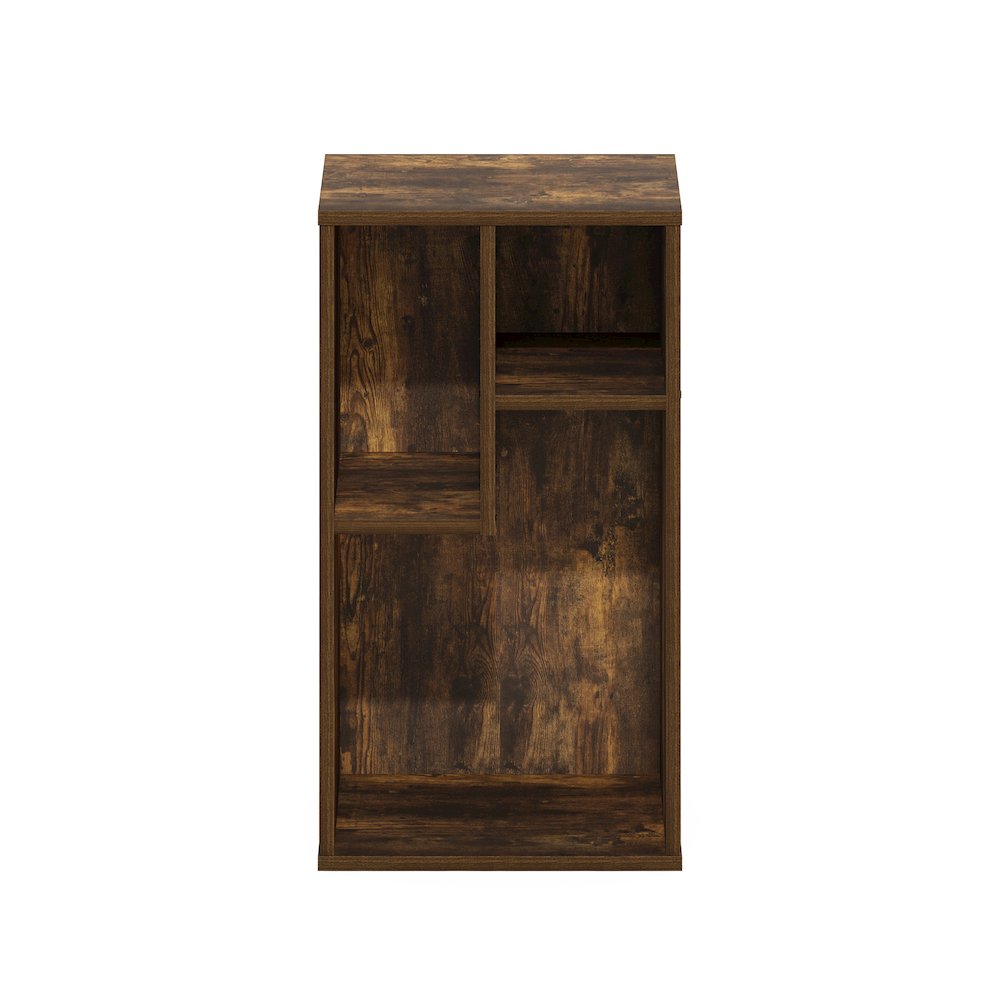 Daly 3-Cube Irregular Cubes Bookcase, Bookshelf, Storage Organizer, Amber Pine. Picture 3