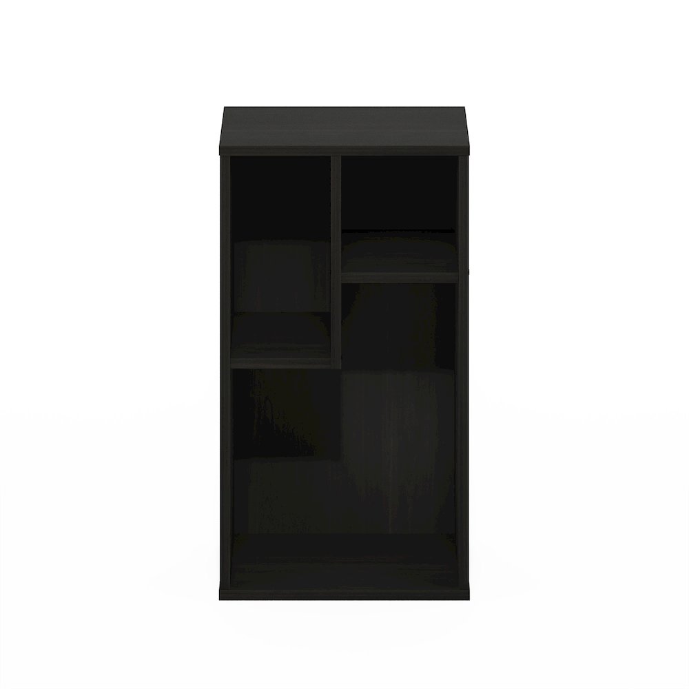 Daly 3-Cube Irregular Cubes Bookcase, Bookshelf, Storage Organizer, Espresso. Picture 3