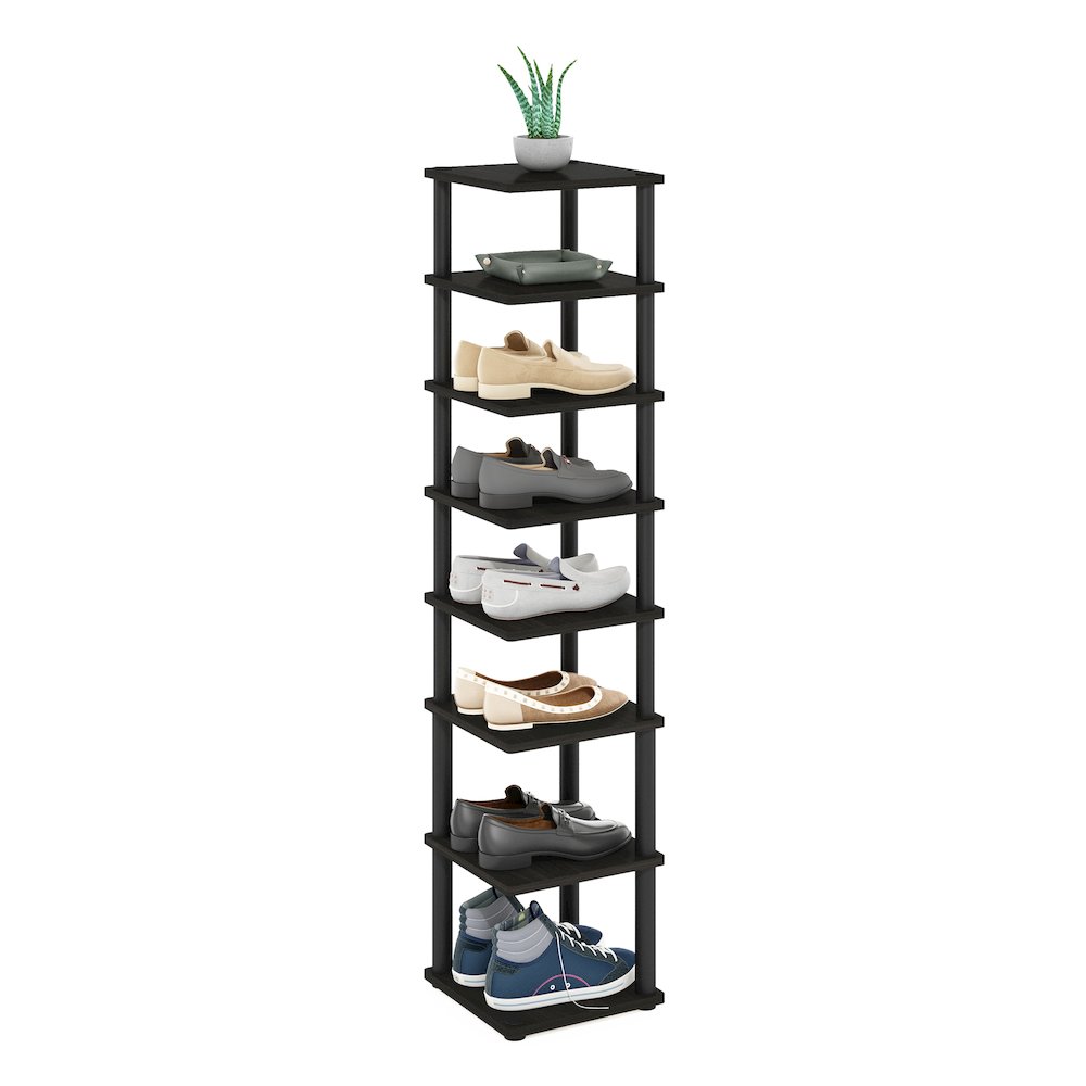 8-Tier Vertical Space Saving Free Standing Shoe Tower, Shoe Rack. Picture 4