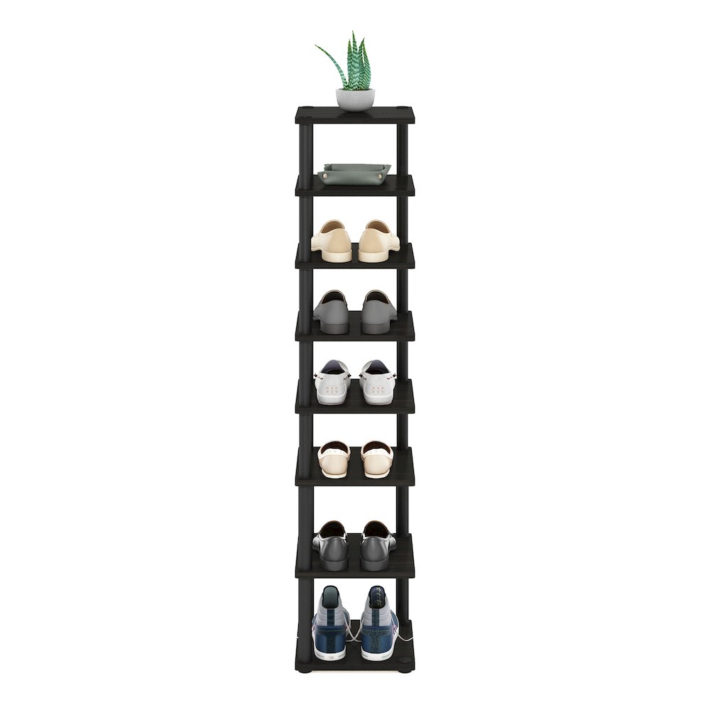8-Tier Vertical Space Saving Free Standing Shoe Tower, Shoe Rack. Picture 5