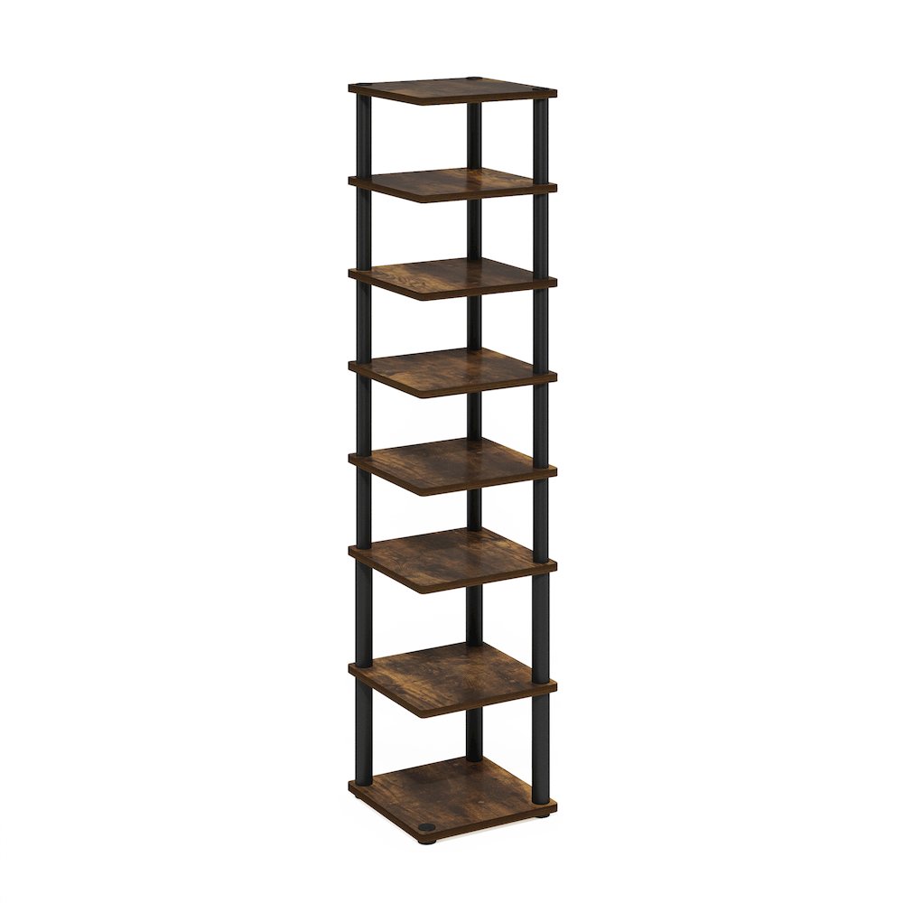 8-Tier Vertical Space Saving Free Standing Shoe Tower, Shoe Rack. Picture 1