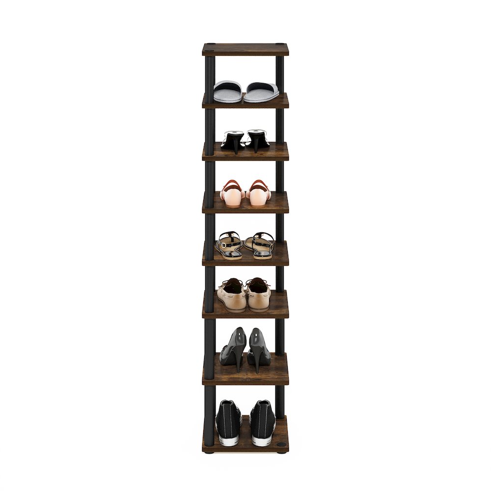 8-Tier Vertical Space Saving Free Standing Shoe Tower, Shoe Rack. Picture 5