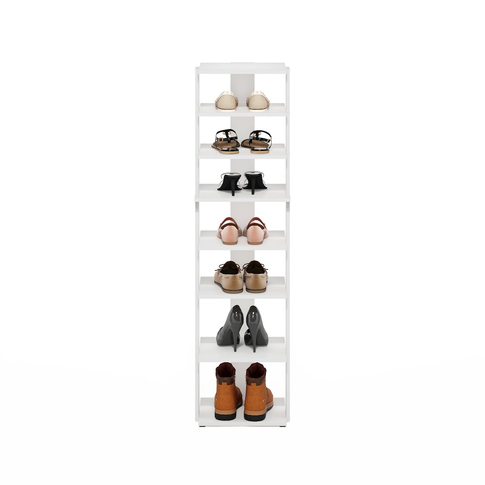 8-Tier Vertical Space Saving Free Standing Shoe Tower, Shoe Rack. Picture 5