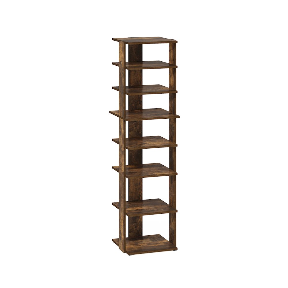 8-Tier Vertical Space Saving Free Standing Shoe Tower, Shoe Rack. Picture 1