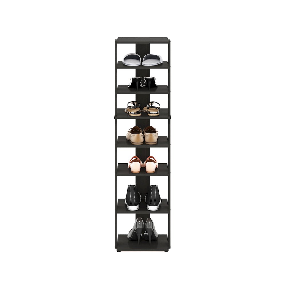 8-Tier Vertical Space Saving Free Standing Shoe Tower, Shoe Rack. Picture 5