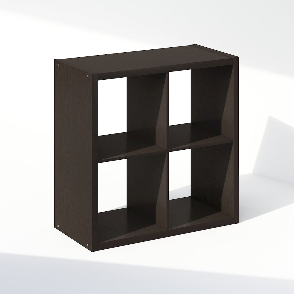 Cubic Open Back Multipurpose Clothing & Closet Storage Organizer Shelf. Picture 1