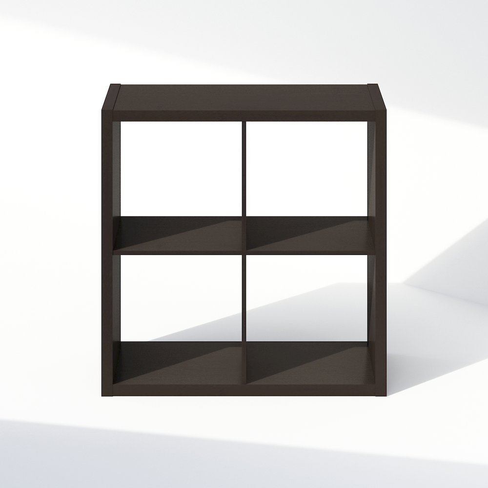 Cubic Open Back Multipurpose Clothing & Closet Storage Organizer Shelf. Picture 3