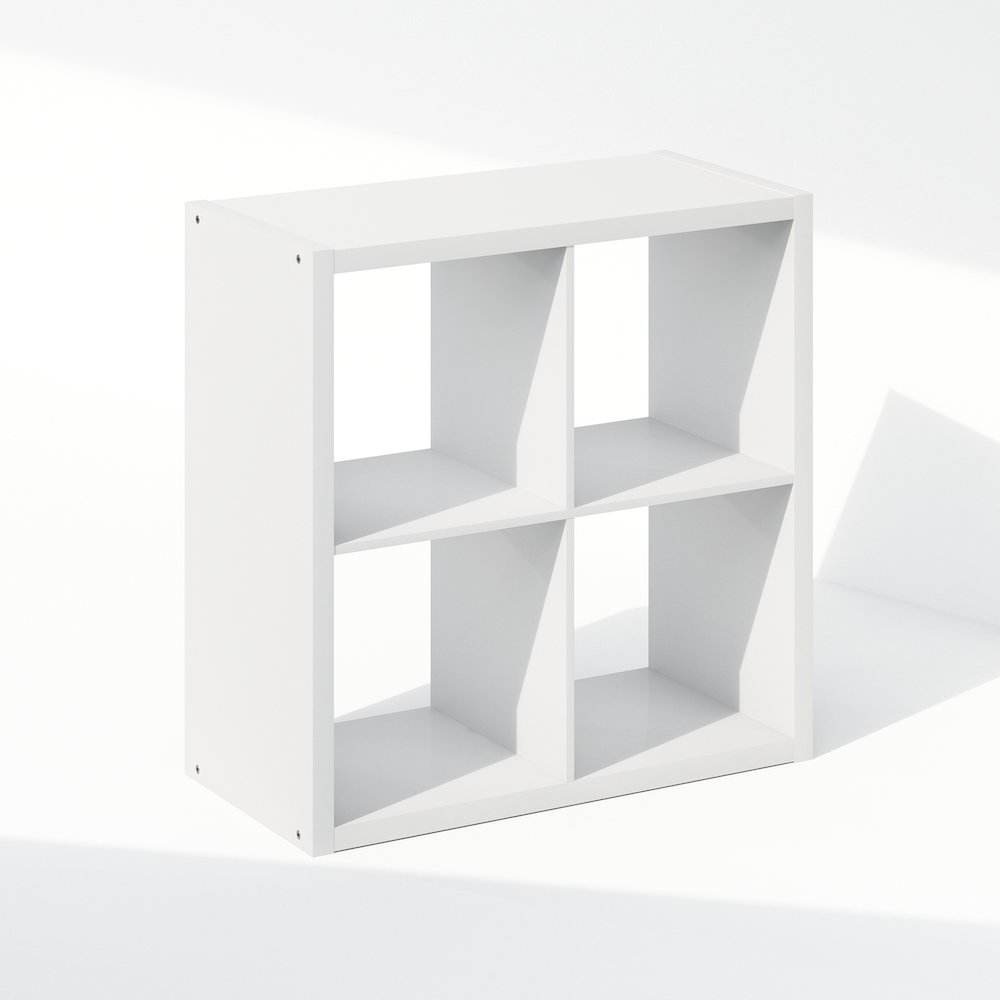Cubic Open Back Multipurpose Clothing & Closet Storage Organizer Shelf. Picture 1