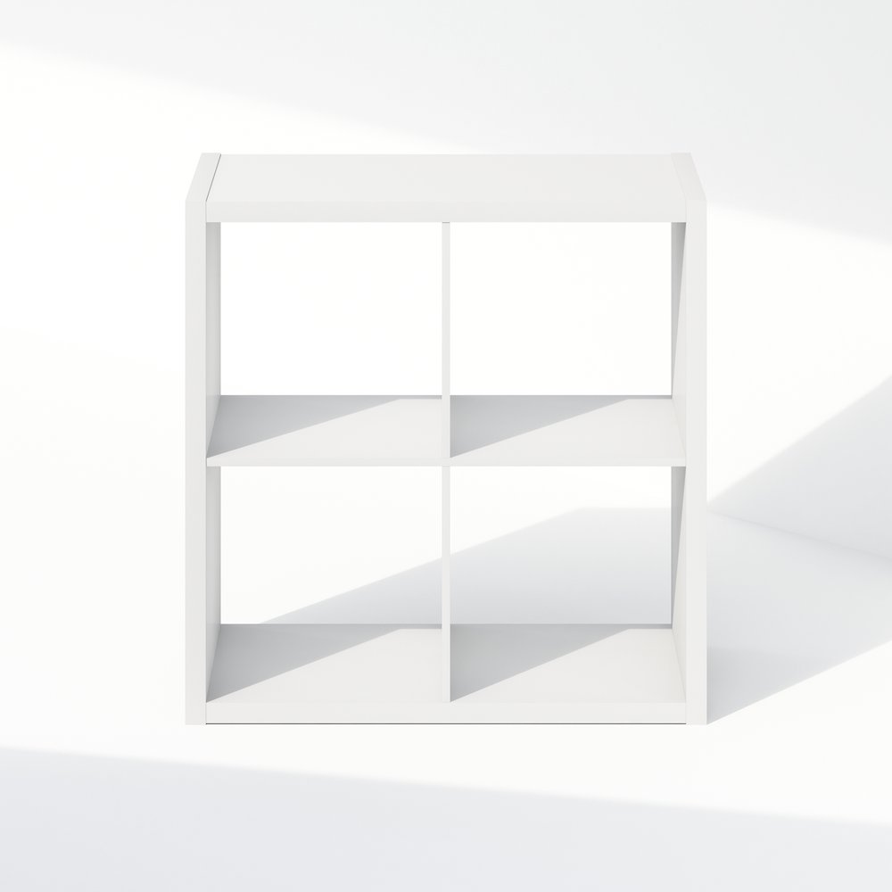 Cubic Open Back Multipurpose Clothing & Closet Storage Organizer Shelf. Picture 3