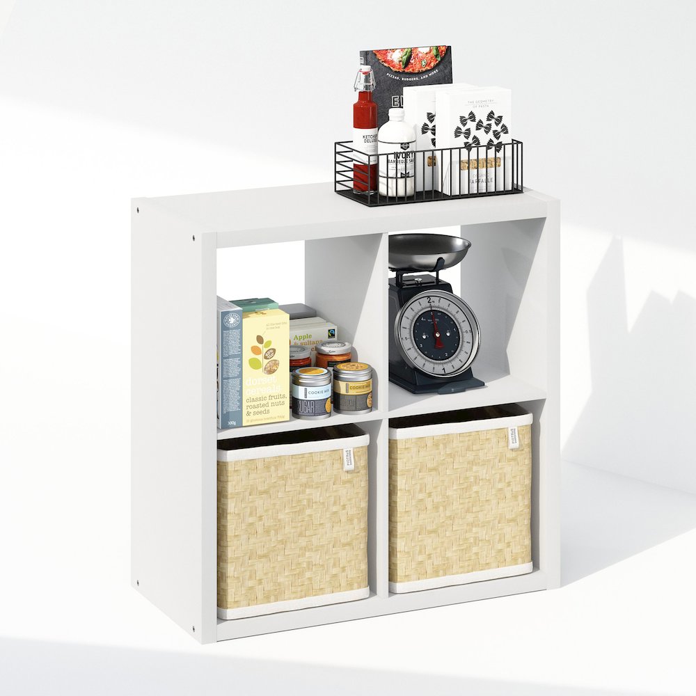 Cubic Open Back Multipurpose Clothing & Closet Storage Organizer Shelf. Picture 4
