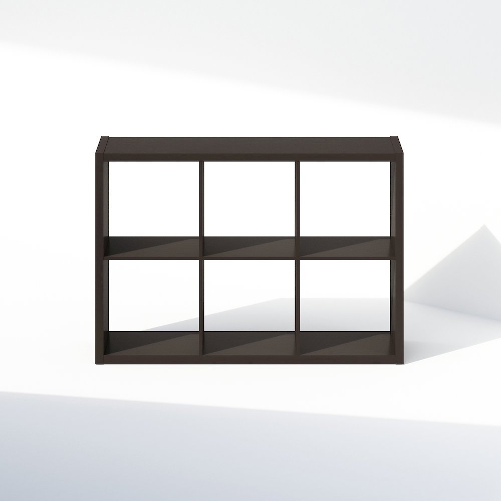 Cubic Open Back Multipurpose Clothing & Closet Storage Organizer Shelf. Picture 3