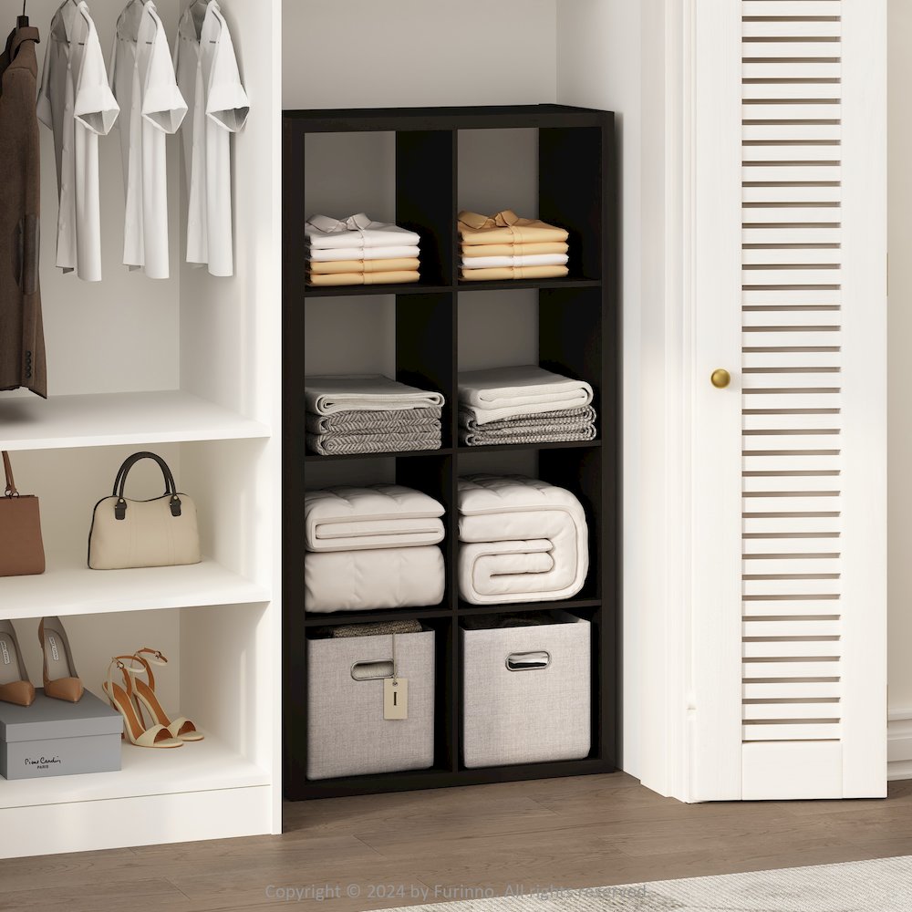Cubic Open Back Multipurpose Clothing & Closet Storage Organizer Shelf. Picture 6