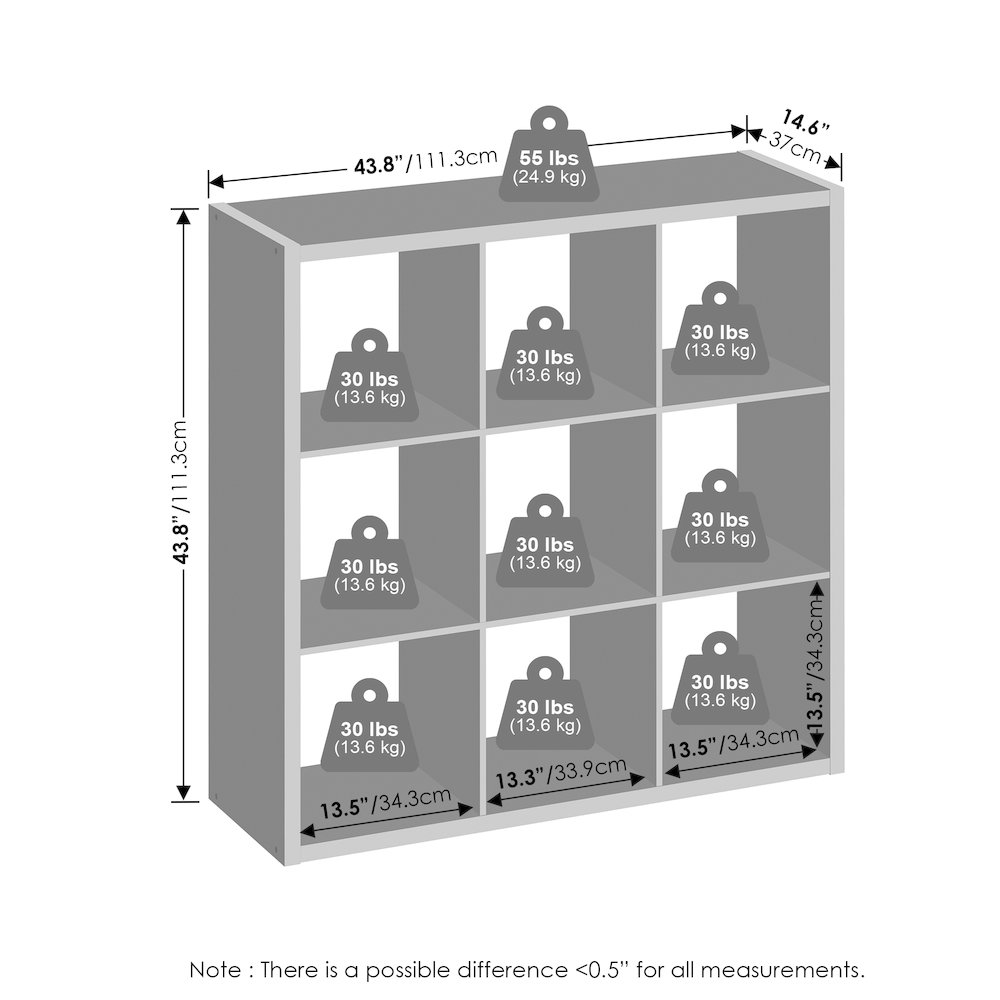 Cubic Open Back Multipurpose Clothing & Closet Storage Organizer Shelf. Picture 2