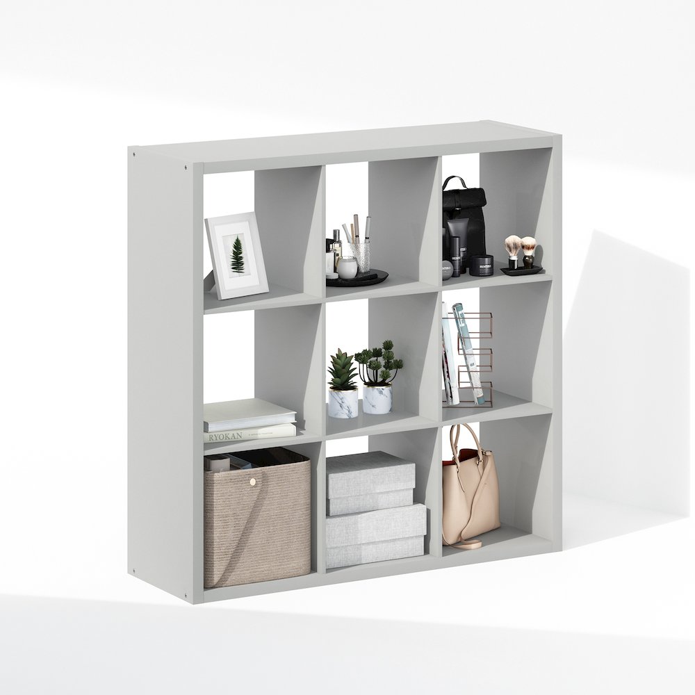 Cubic Open Back Multipurpose Clothing & Closet Storage Organizer Shelf. Picture 4