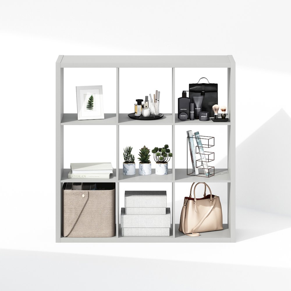 Cubic Open Back Multipurpose Clothing & Closet Storage Organizer Shelf. Picture 5
