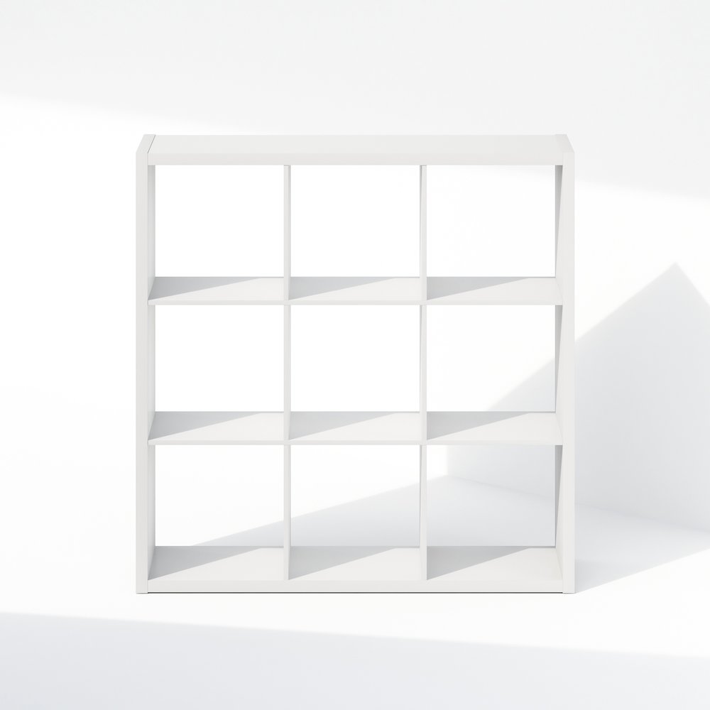 Cubic Open Back Multipurpose Clothing & Closet Storage Organizer Shelf. Picture 3