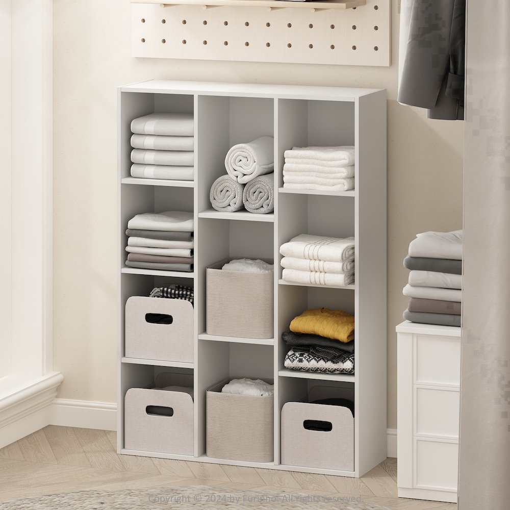 Reed 11-Cube Multipurpose Open Shelf Clothing & Closet Storage Organization. Picture 8