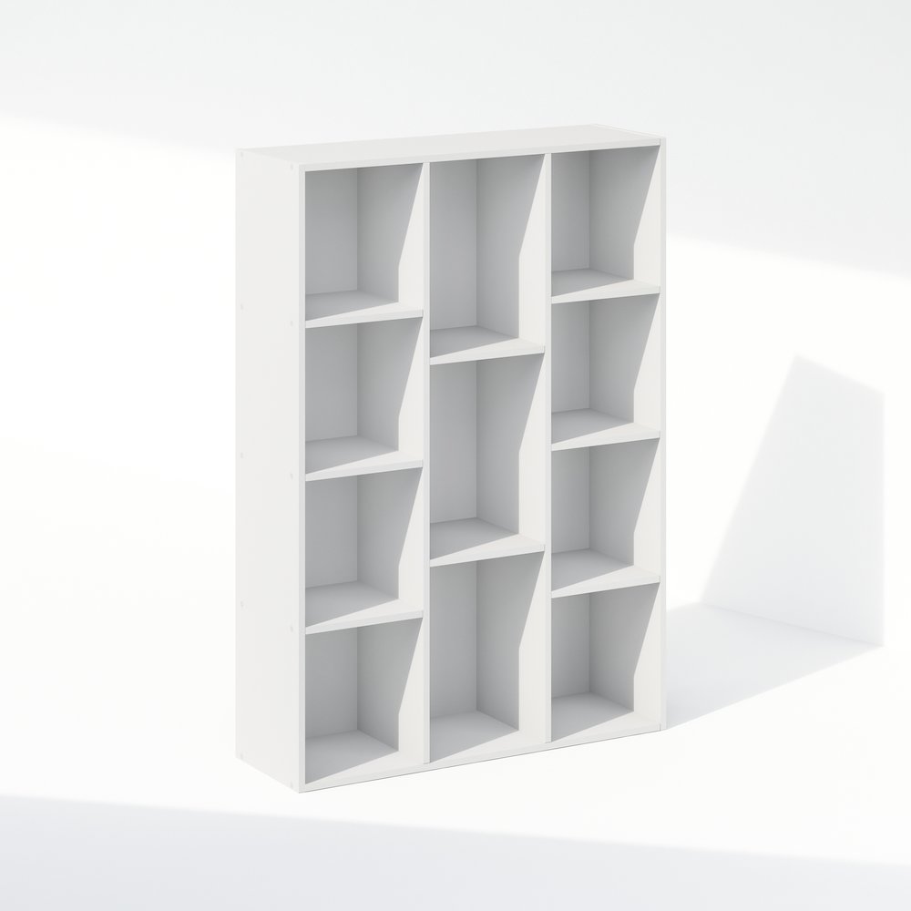 Reed 11-Cube Multipurpose Open Shelf Clothing & Closet Storage Organization. Picture 1