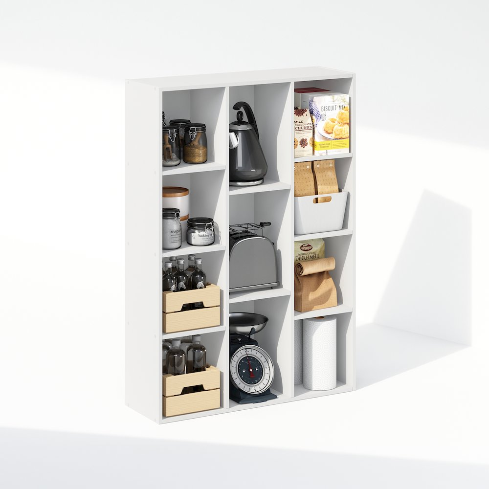 Reed 11-Cube Multipurpose Open Shelf Clothing & Closet Storage Organization. Picture 4