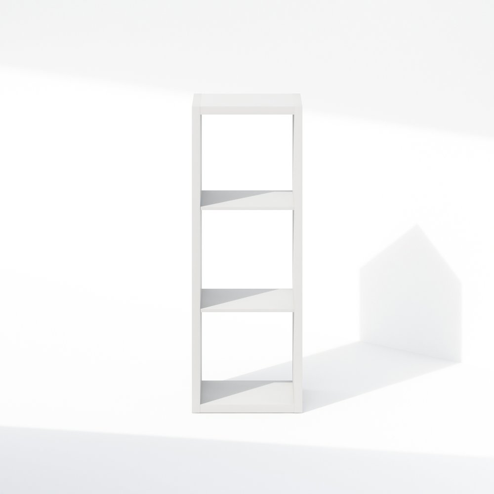 Cubic Open Back Multipurpose Clothing & Closet Storage Organizer Shelf. Picture 3