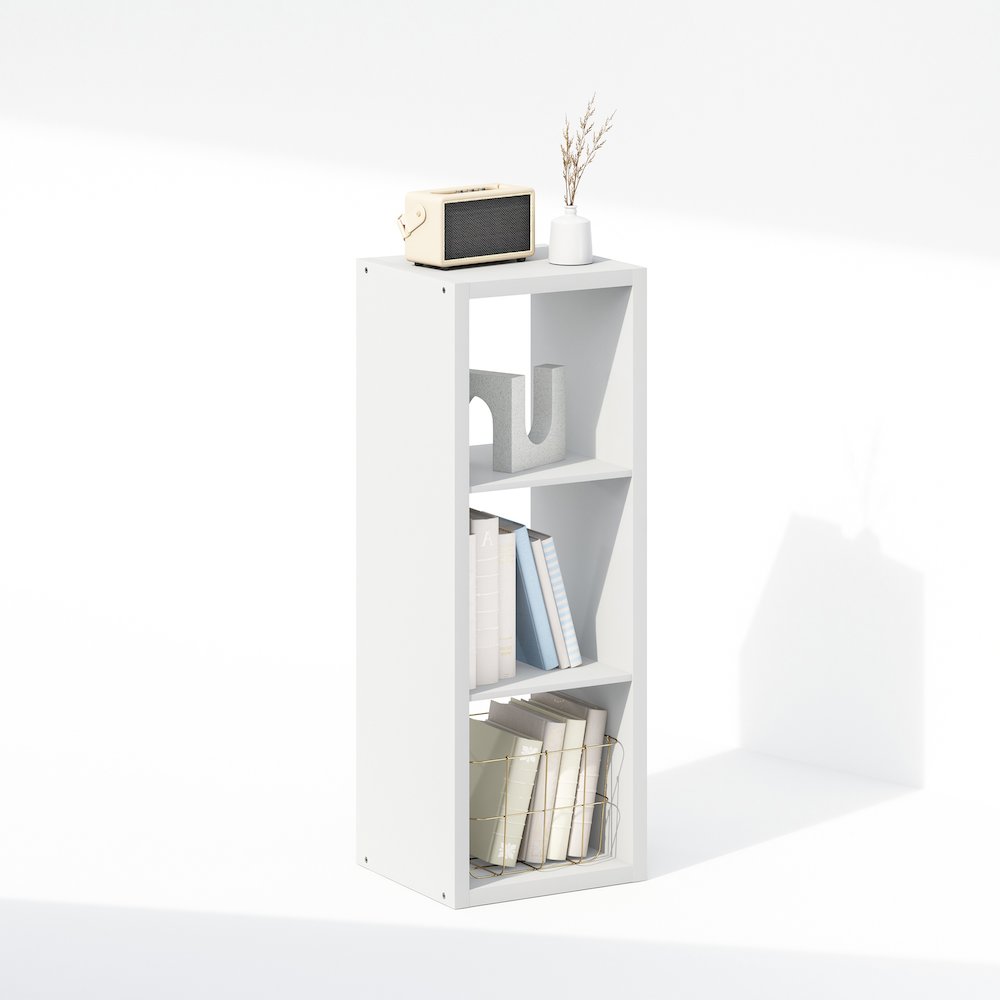 Cubic Open Back Multipurpose Clothing & Closet Storage Organizer Shelf. Picture 4