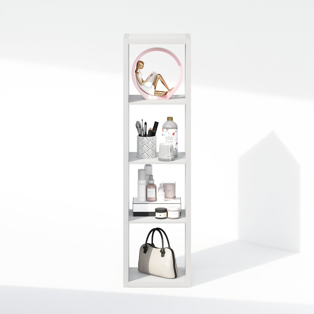Cubic Open Back Multipurpose Clothing & Closet Storage Organizer Shelf. Picture 5