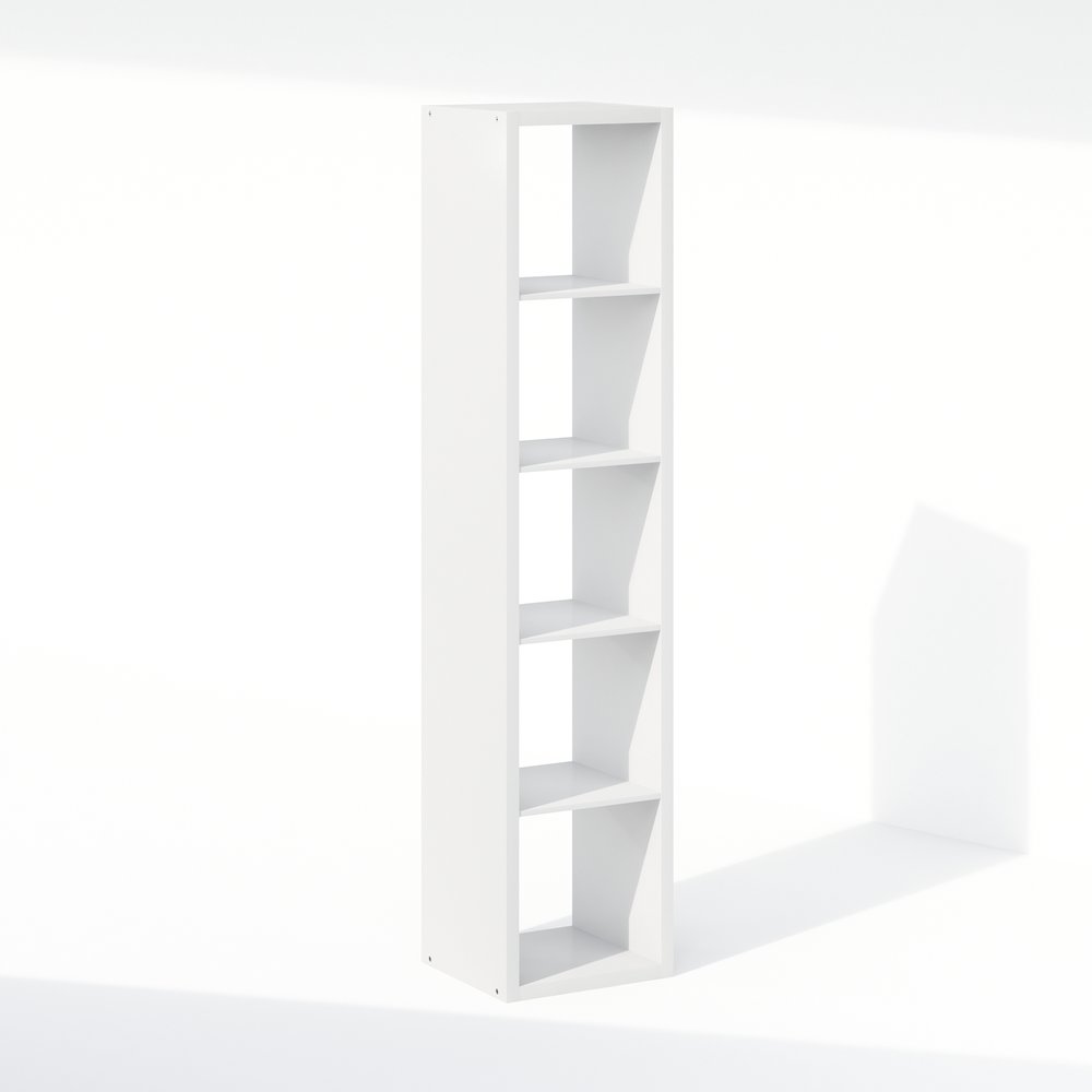 Cubic Open Back Multipurpose Clothing & Closet Storage Organizer Shelf. Picture 1