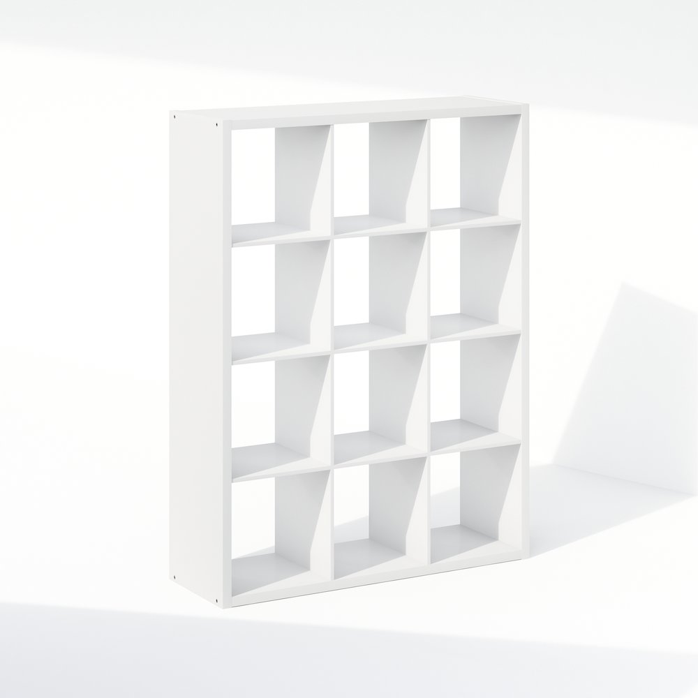 Cubic Open Back Multipurpose Clothing & Closet Storage Organizer Shelf. Picture 1