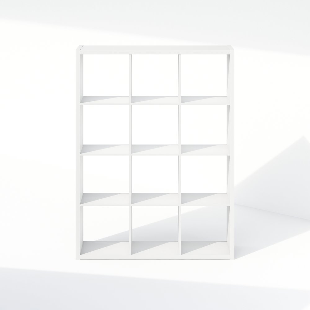 Cubic Open Back Multipurpose Clothing & Closet Storage Organizer Shelf. Picture 3