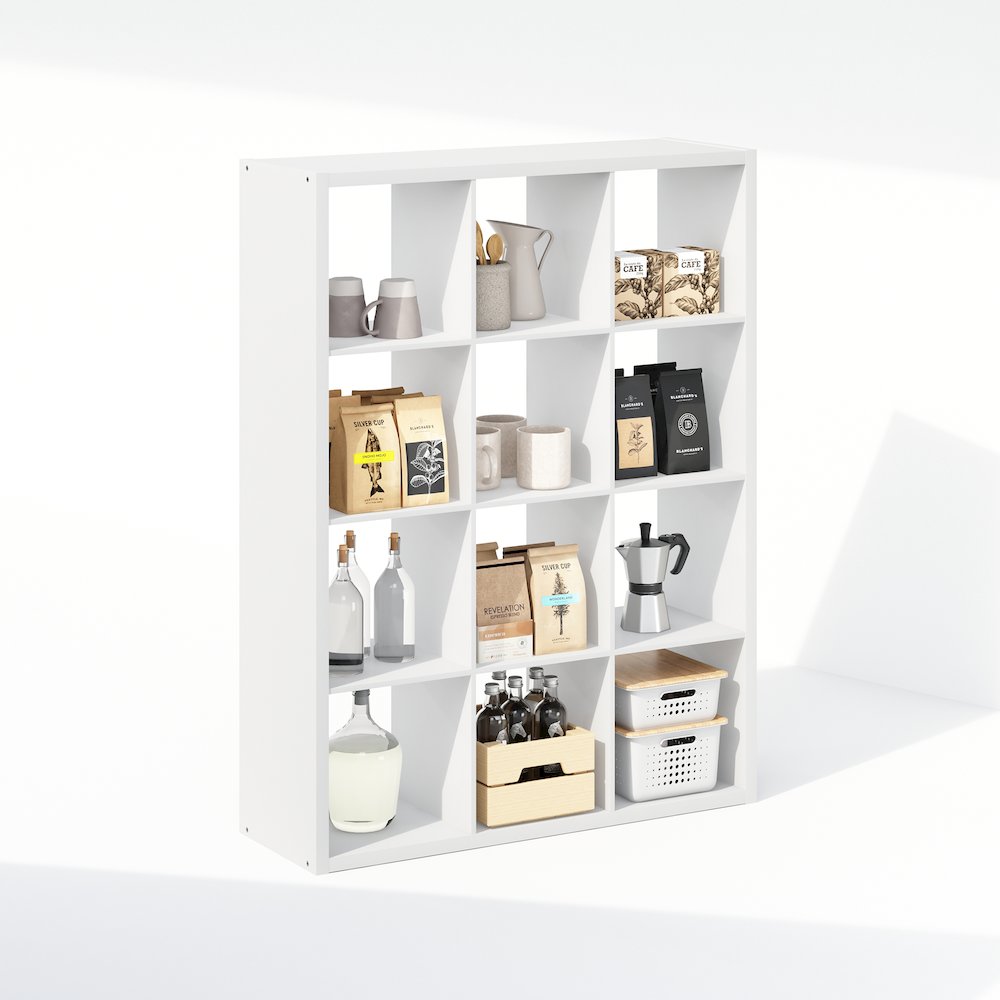 Cubic Open Back Multipurpose Clothing & Closet Storage Organizer Shelf. Picture 4