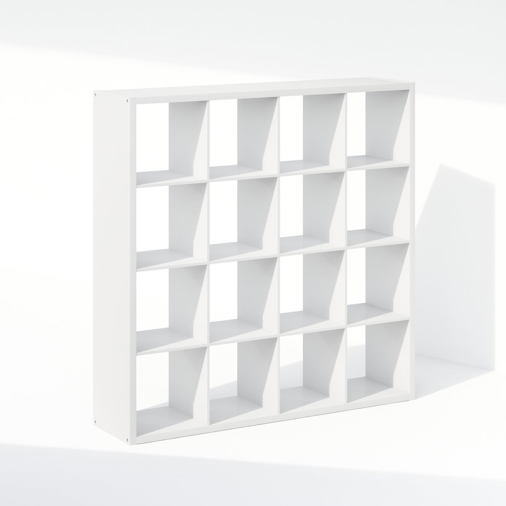 Cubic Open Back Multipurpose Clothing & Closet Storage Organizer Shelf. Picture 1