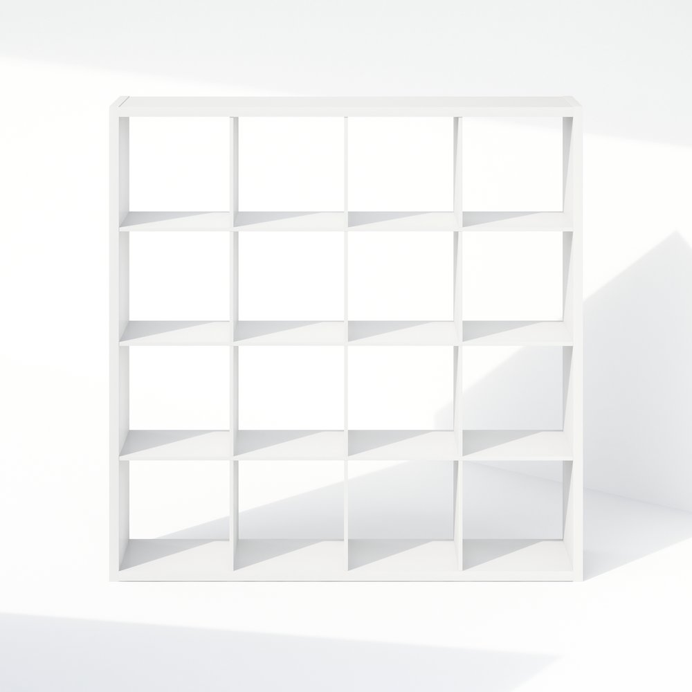 Cubic Open Back Multipurpose Clothing & Closet Storage Organizer Shelf. Picture 3
