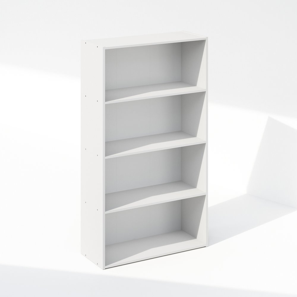 Reed 4-Tier Multipurpose Open Shelf Clothing & Closet Storage Organization. Picture 1