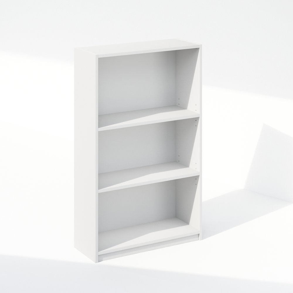 Reed 3-Tier Multipurpose Adjustable Shelf Clothing & Closet Storage Organization. Picture 1