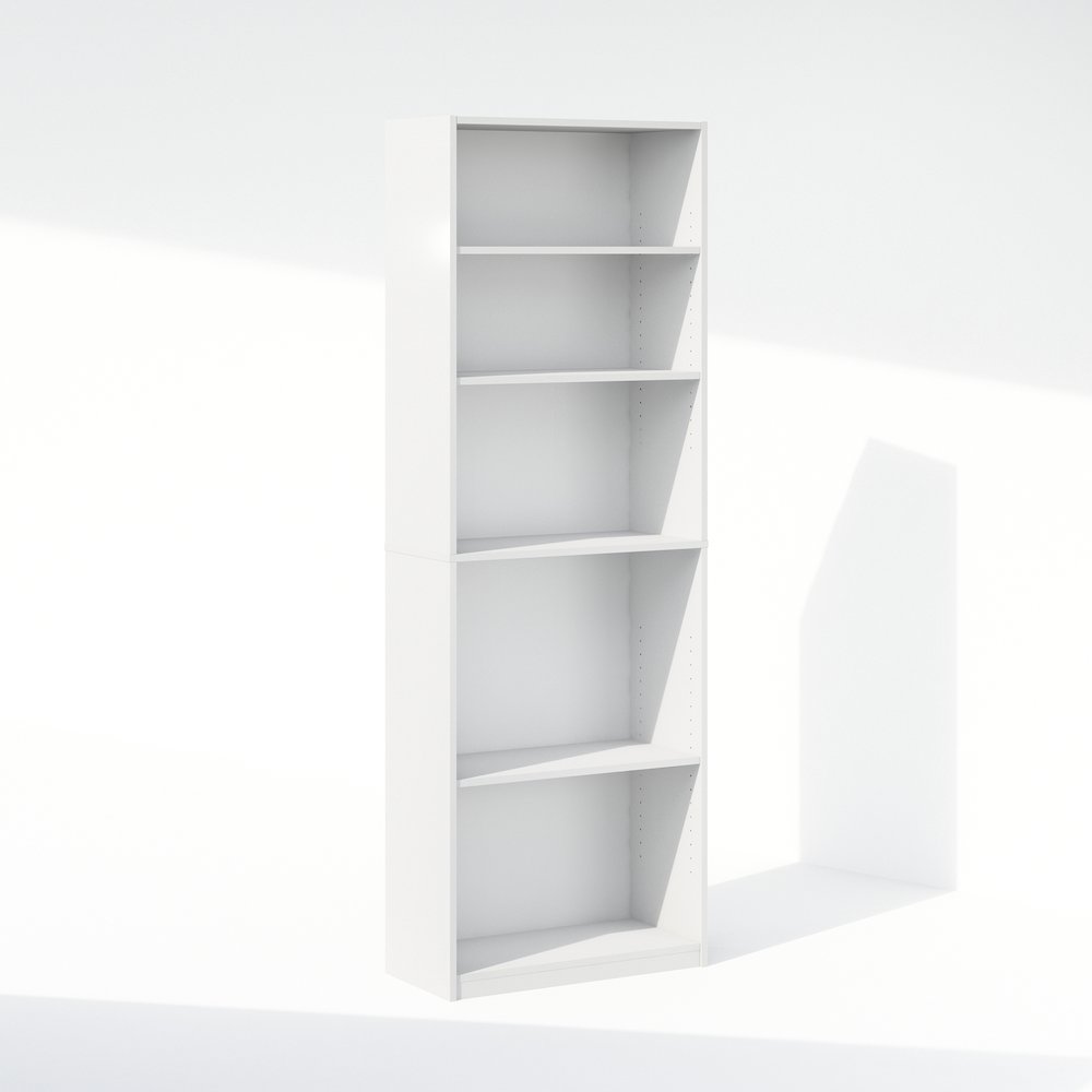 Reed 5-Tier Multipurpose Adjustable Shelf Clothing & Closet Storage Organization. Picture 1