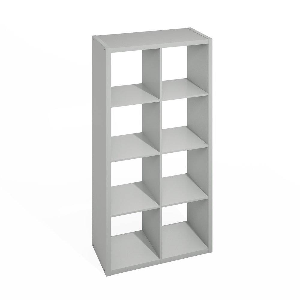 8-Cube Kitchen Storage, Bakers Rack, Kitchen Island with Storage, Pale Grey. Picture 1