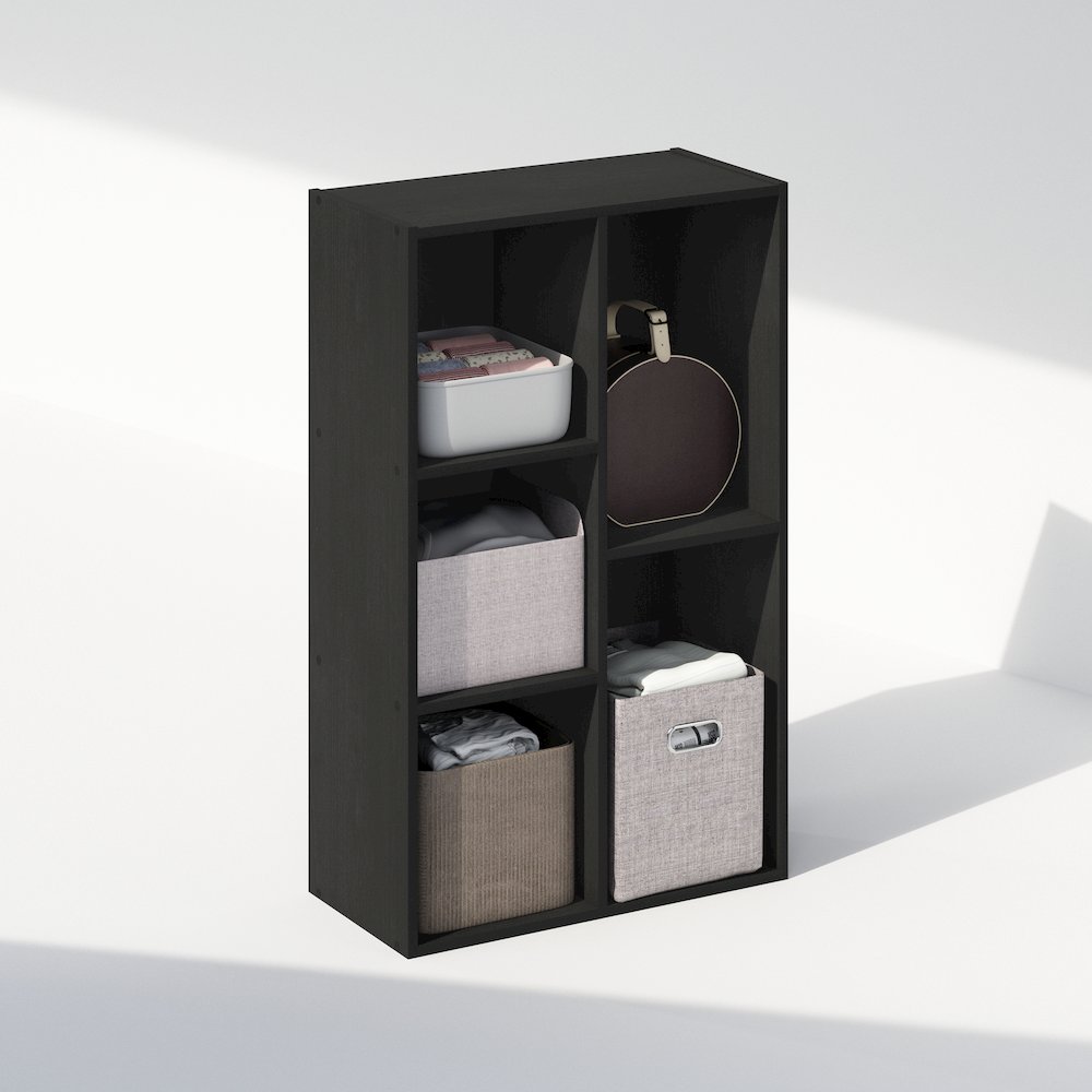 Reed 5-Cube Open Shelf Multipurpose Closet & Clothing Storage, Storage Organizer. Picture 1