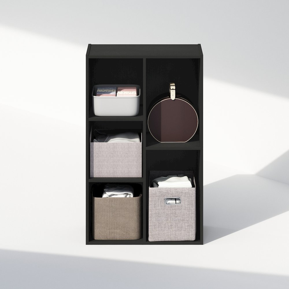 Reed 5-Cube Open Shelf Multipurpose Closet & Clothing Storage, Storage Organizer. Picture 2