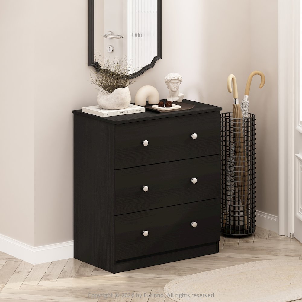 Frans Simple Design Console Table with 3 Drawers for Entryway, Living Room. Picture 6