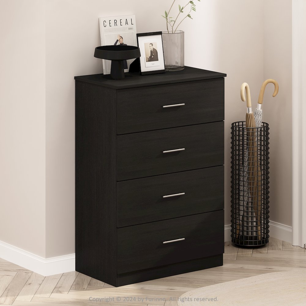 Frans Simple Design Console Table with 4 Drawers for Entryway, Living Room. Picture 6