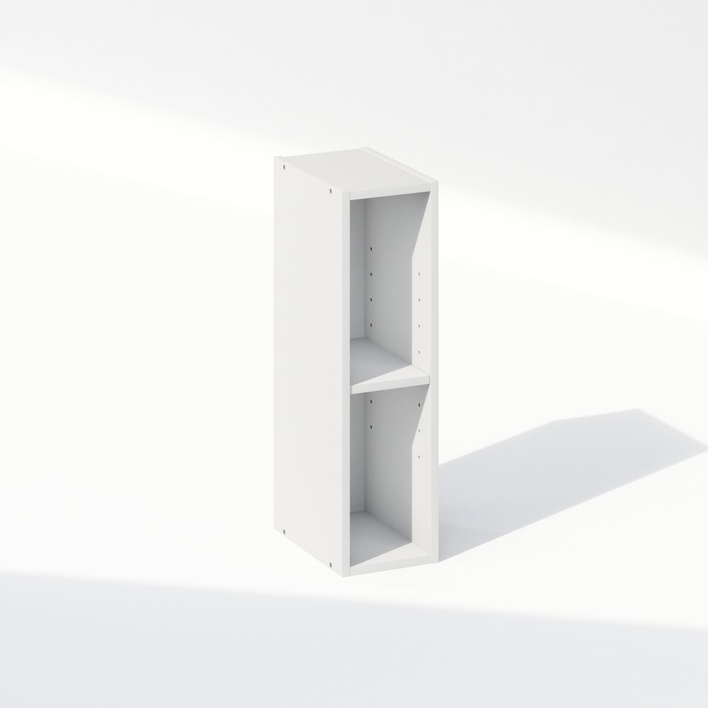 Reed 2-Tier Multipurpose Clothing & Closet Storage Organizer Shelf. Picture 1