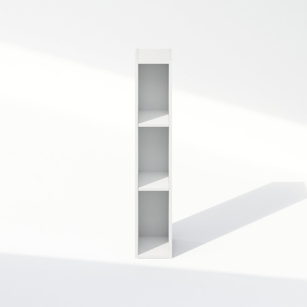 Reed 3-Tier Multipurpose Clothing & Closet Storage Organizer Shelf. Picture 3