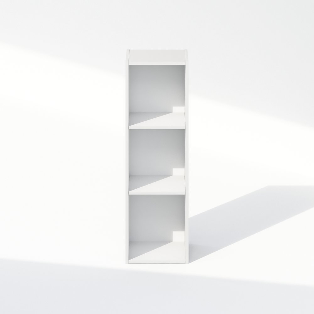 3-Tier Multipurpose Clothing & Closet Storage Organizer Shelf, 10-Inch Width. Picture 3