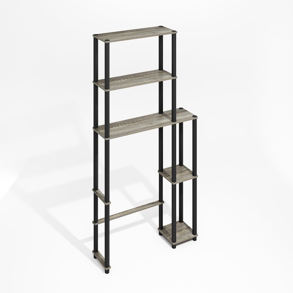 Turn-N-Tube Freestanding Over-The-Toilet Storage Rack with 5 Shelves. Picture 1