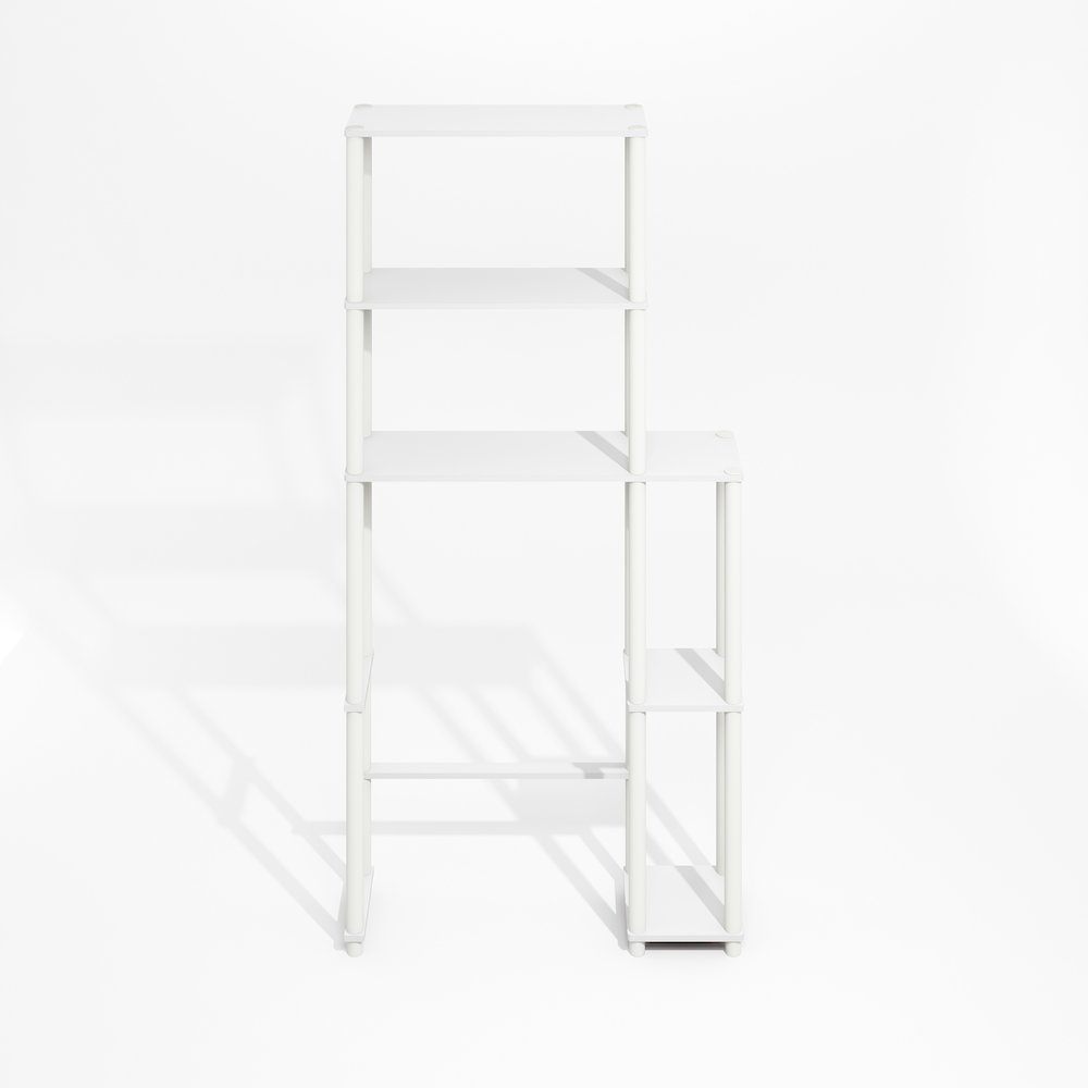 Turn-N-Tube Freestanding Over-The-Toilet Storage Rack with 5 Shelves. Picture 3