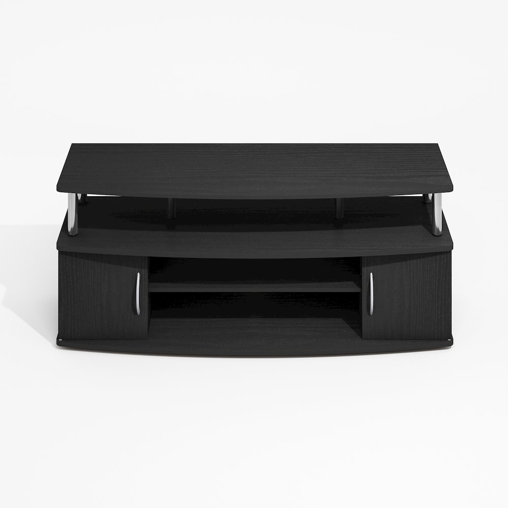 JAYA Large Entertainment Center Hold up to 55-IN TV, Dark Americano. Picture 3